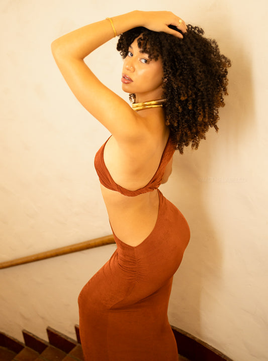 Goddess burnt orange