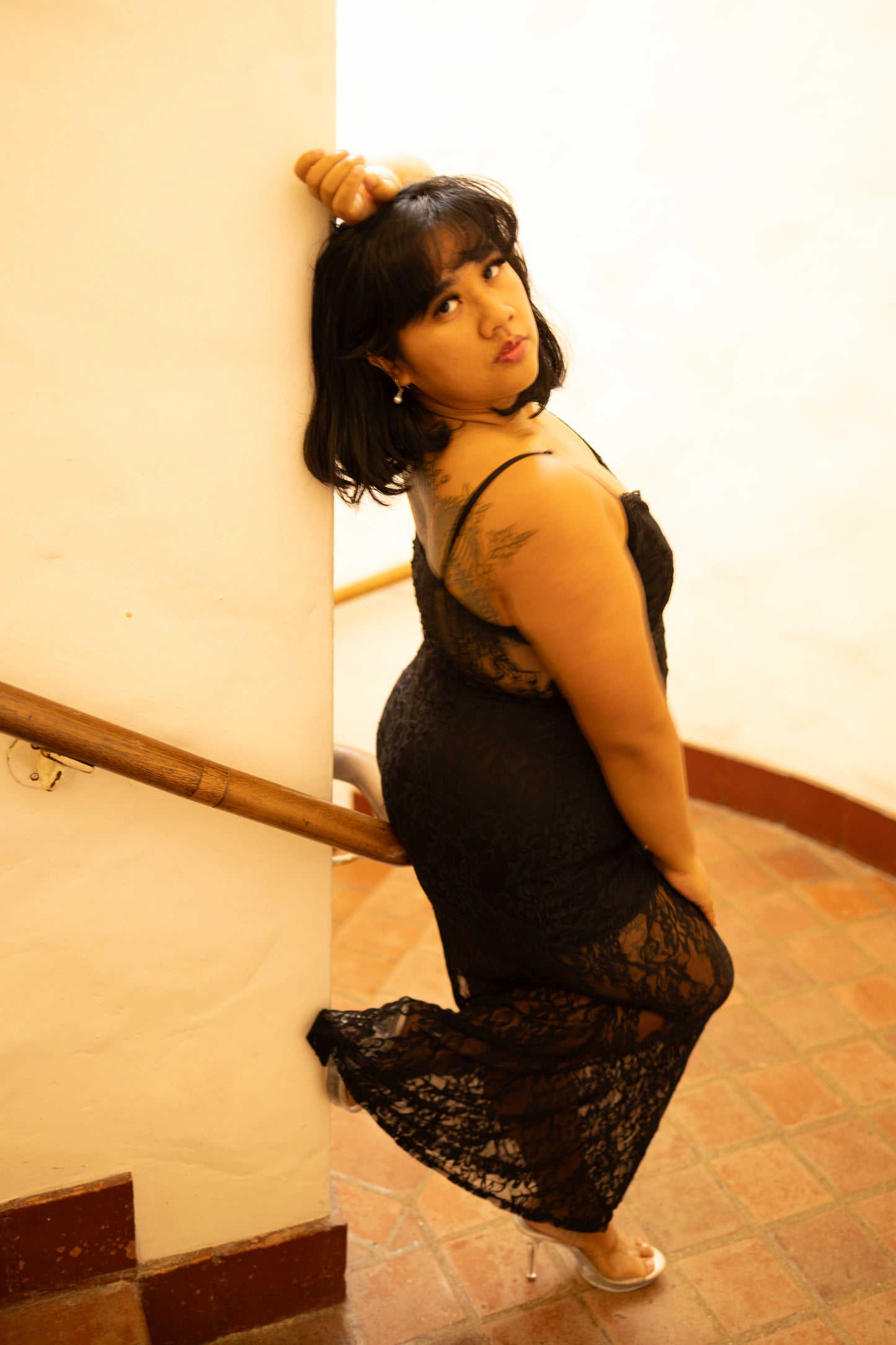 LOVE ME LACE DRESS PLUS SIZE