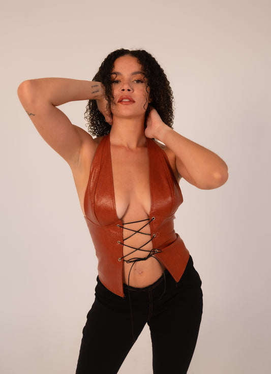 Ziva Top Burnt orange